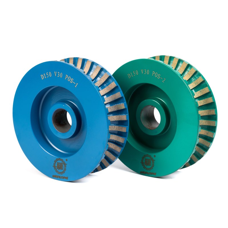 Diamond grinding wheel for granite marble polishing